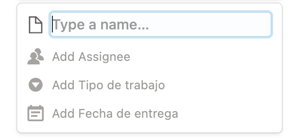 tarea en tablero kanban